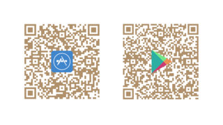 Zwei QR Codes