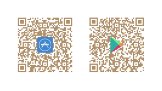 Zwei QR Codes