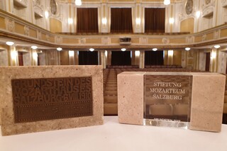 Grundstein des Mozarteums von 1910 aus dem Archiv des Bankhaus Spängler