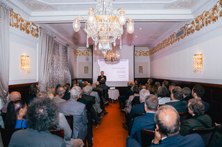 Der renommierte Experte für Computerkriminalität Cornelius Granig referierte in Wien