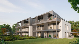Außenansicht hochwertiges Neubauprojekt mit 10 Wohneinheiten in Aigen