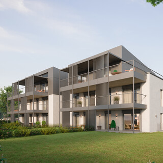 Außenansicht hochwertiges Neubauprojekt mit 10 Wohneinheiten in Aigen