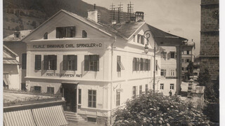 Ein altes schwarz-weiß 
