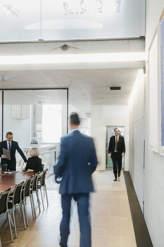Innenarchitekturbild Übersichtsseite Private Banking Bankhaus Spängler